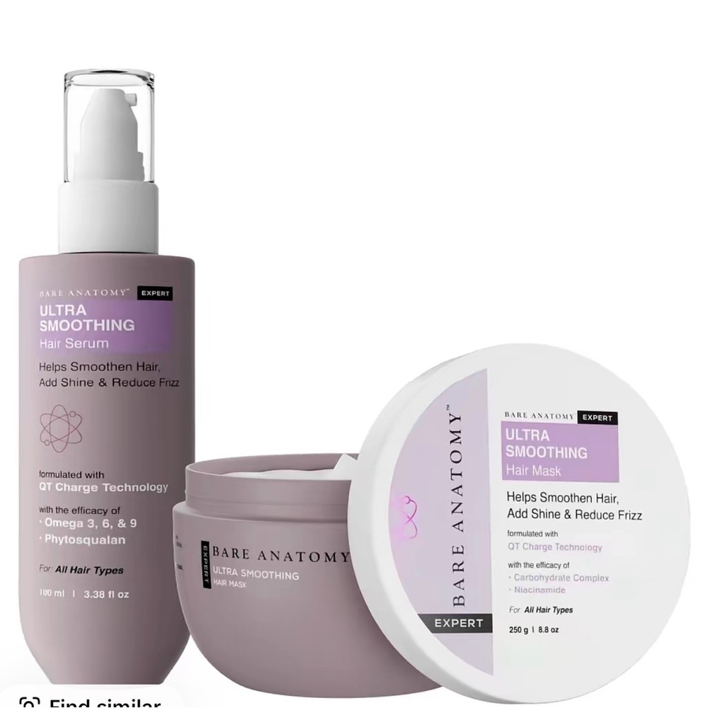 Ultra Smoothing Hair Mask and Serum - Lavender